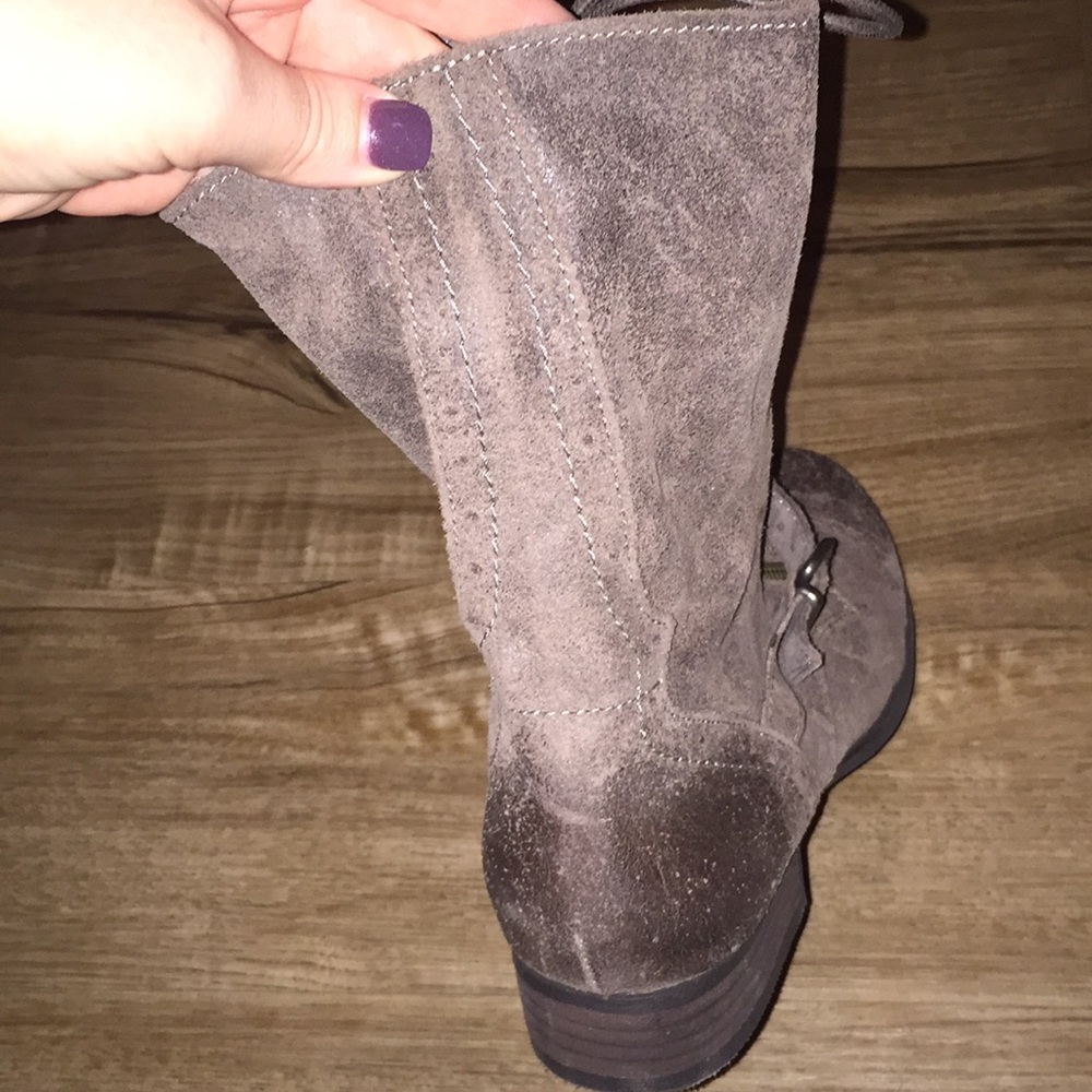 Aldo genuine leather combat boots - Picture 3 of 3